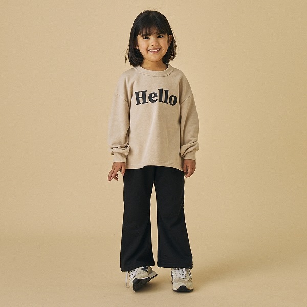 【25FW】Hello トレーナー / エクリュ