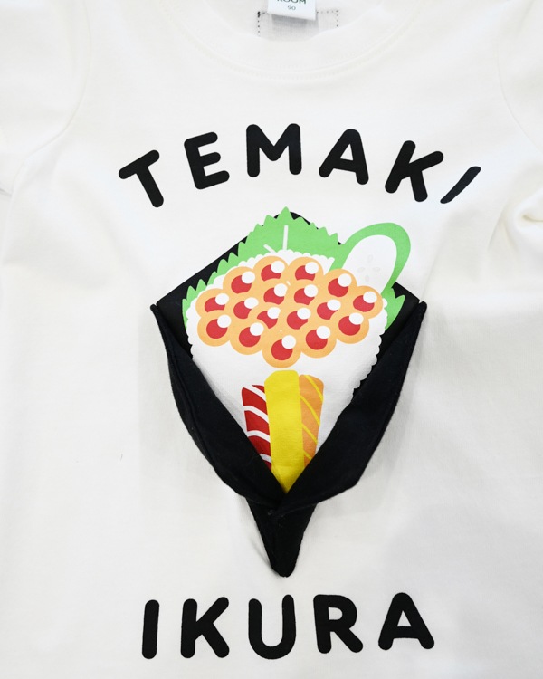 【26SS】手巻きいくら Tシャツ / オフホワイト