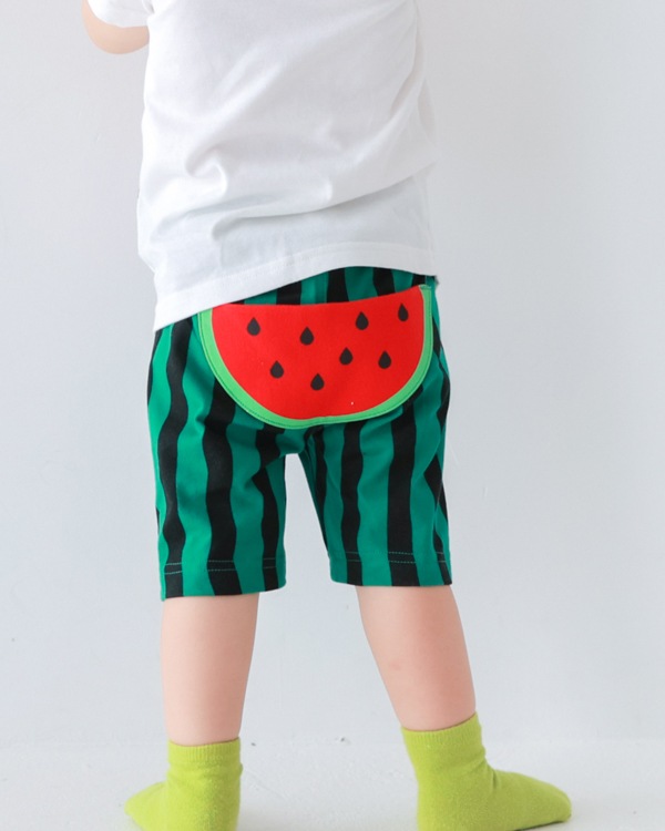 【26SS】すいか ハーフパンツ / グリーン