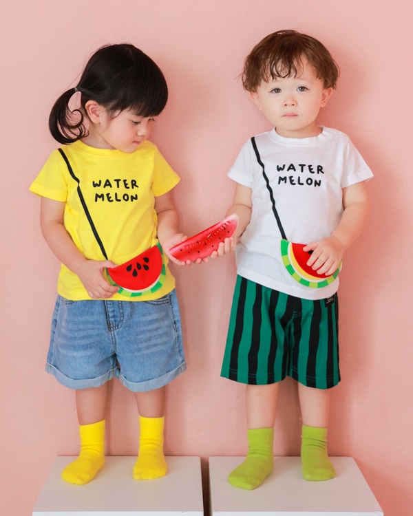 【26SS】すいか ハーフパンツ / グリーン