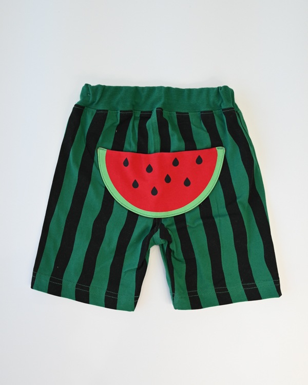 【26SS】すいか ハーフパンツ / グリーン