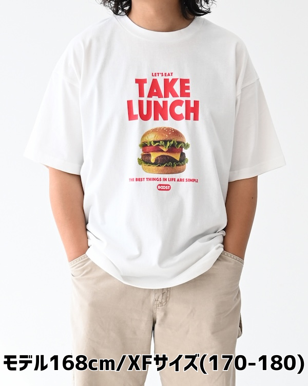 【ブーストック】B/S  BURGER Tシャツ / ホワイト
