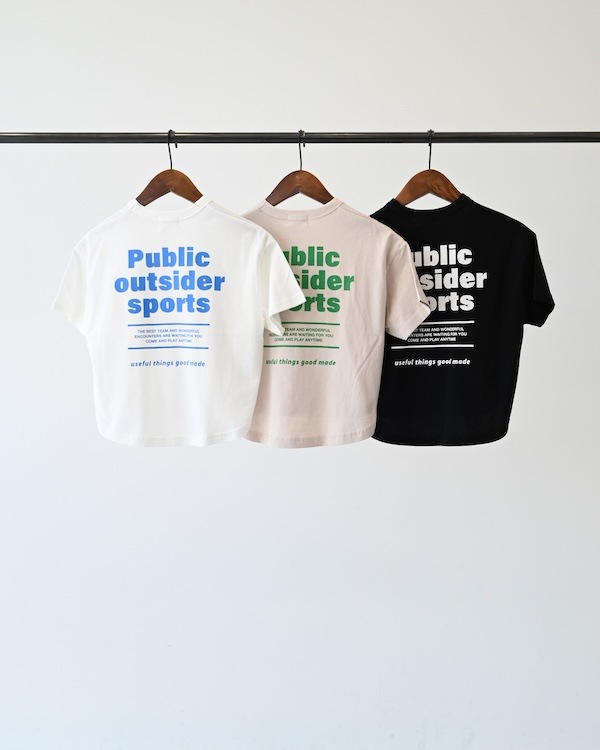 【ジェネレーター】Public Tシャツ / ホワイト