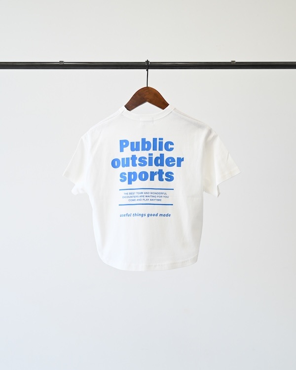 【ジェネレーター】Public Tシャツ / ホワイト