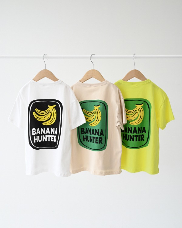 【ジーンズベー】GORILLA BANANA Tシャツ / オフホワイト