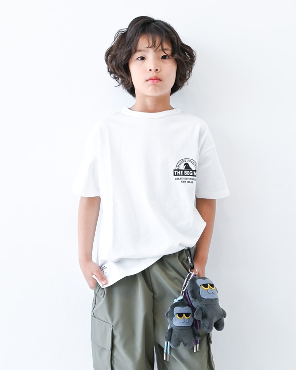 【ジーンズベー】GORILLA BANANA Tシャツ / オフホワイト