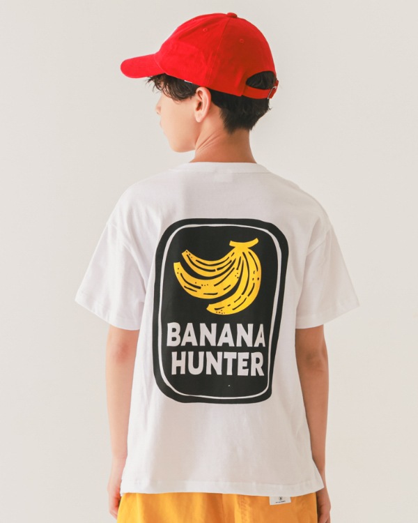 【ジーンズベー】GORILLA BANANA Tシャツ / オフホワイト