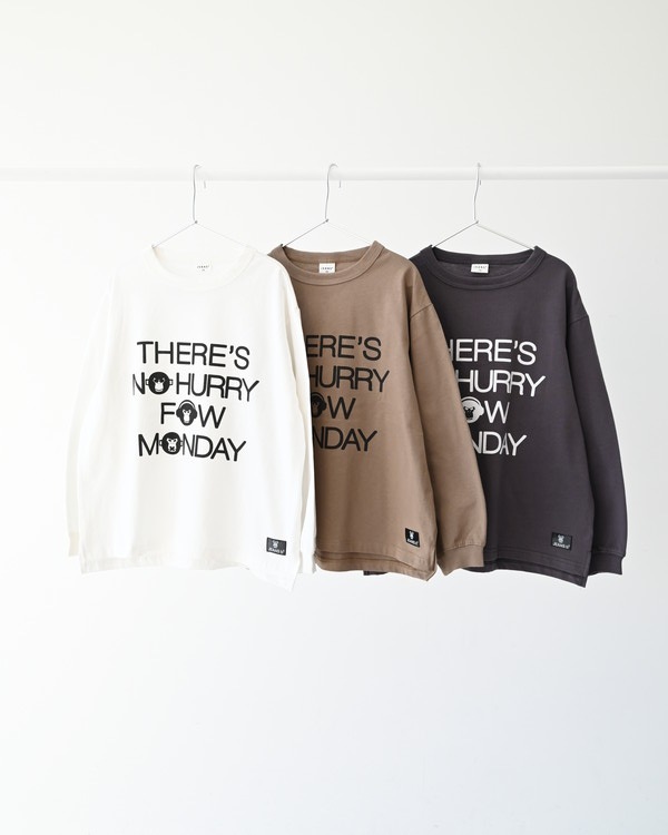 【ジーンズベー】THERE’S ロングTシャツ / ベージュ