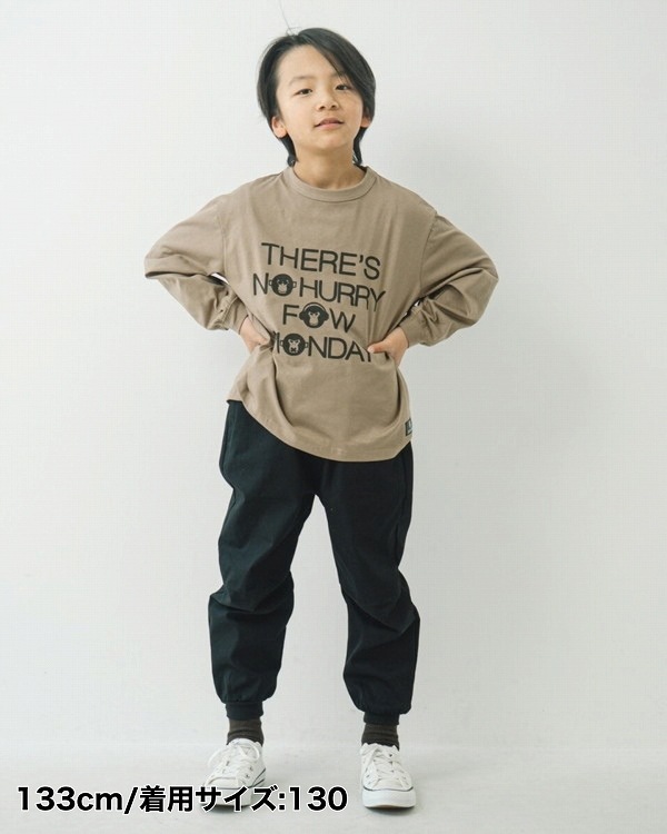 【ジーンズベー】THERE’S ロングTシャツ / ベージュ
