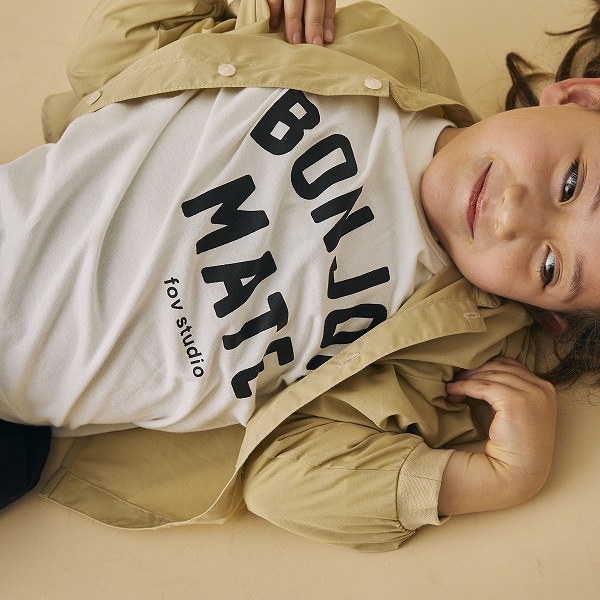 【25FW】BONJOURMATE L/S Tシャツ / ホワイト