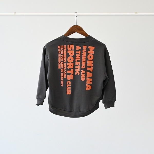【25FW】SPORTSCLUB プルオーバー / チャコールグレー