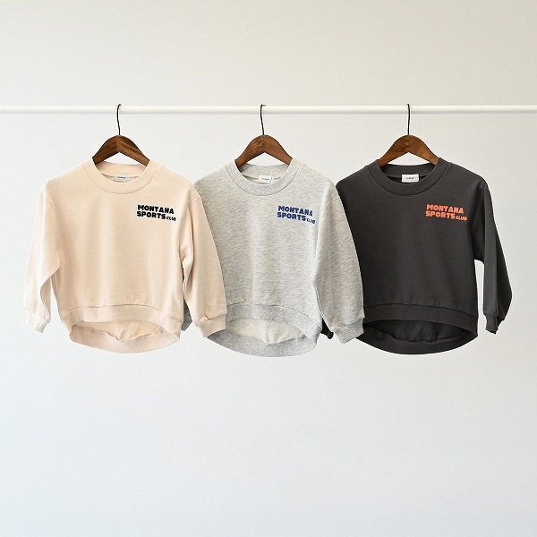 【25FW】SPORTSCLUB プルオーバー / チャコールグレー