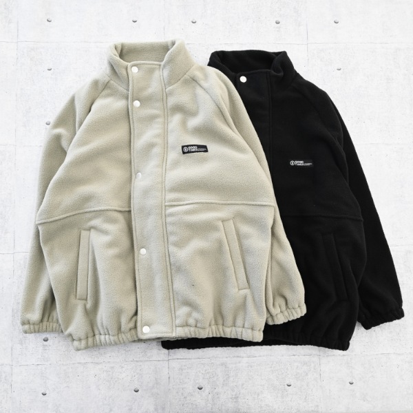 【25FW】フリース ブルゾン / グレー