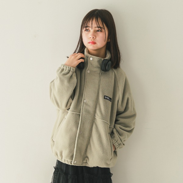 【25FW】フリース ブルゾン / グレー