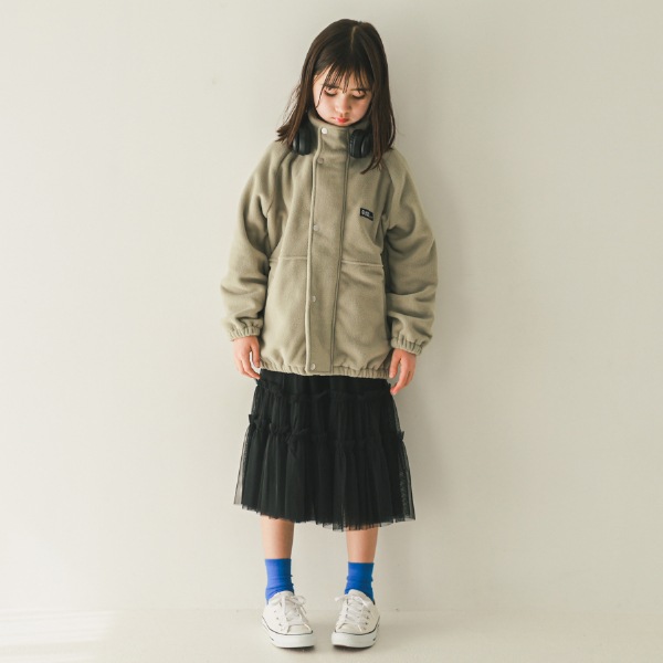 【25FW】フリース ブルゾン / グレー