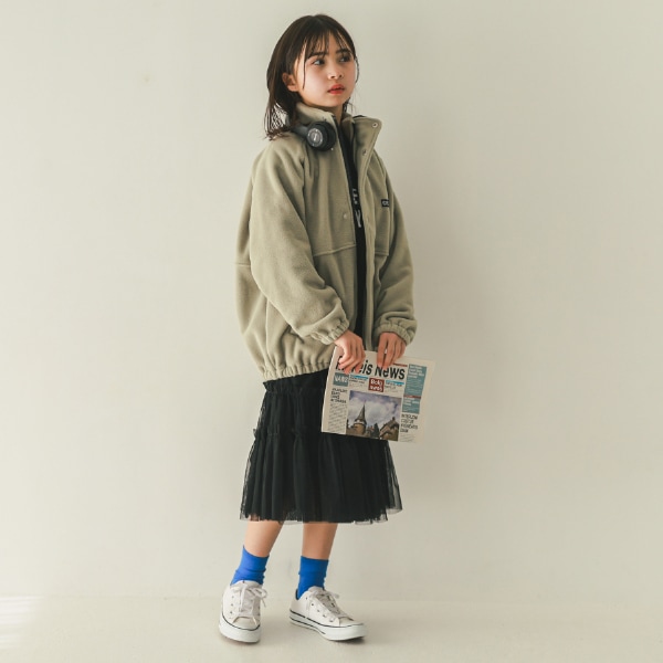 【25FW】フリース ブルゾン / グレー