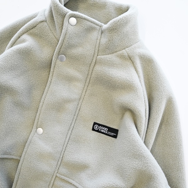 【25FW】フリース ブルゾン / グレー