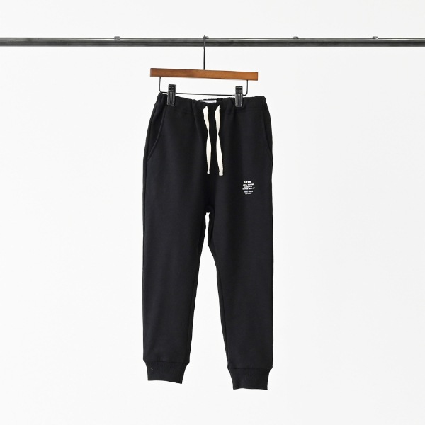 【25FW】リブパンツ / ブラック