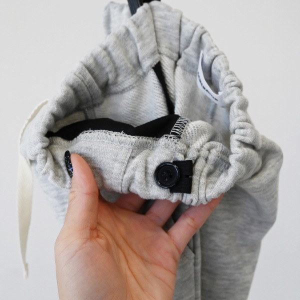 【25FW】リブパンツ / ブラック