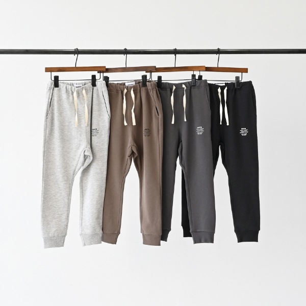 【25FW】リブパンツ / ブラック