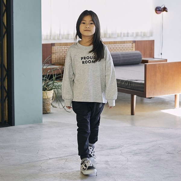 【25FW】PROUDROOM トレーナー / 杢グレー