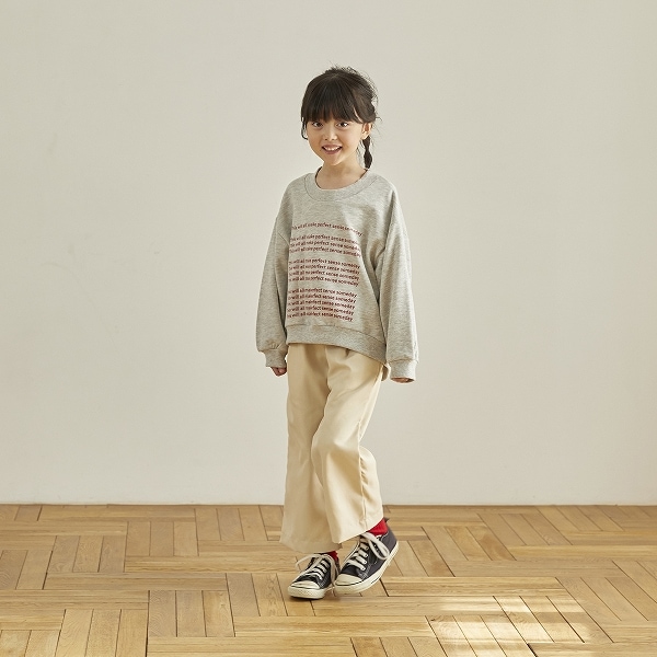 【25FW】LOGO プルオーバー / 杢グレー