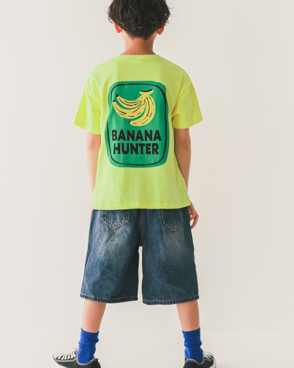 【ジーンズベー】GORILLA BANANA Tシャツ / ライトグリーン
