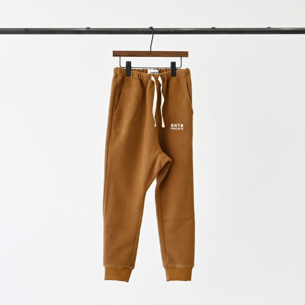 【25FW】フリースパンツ / キャメル