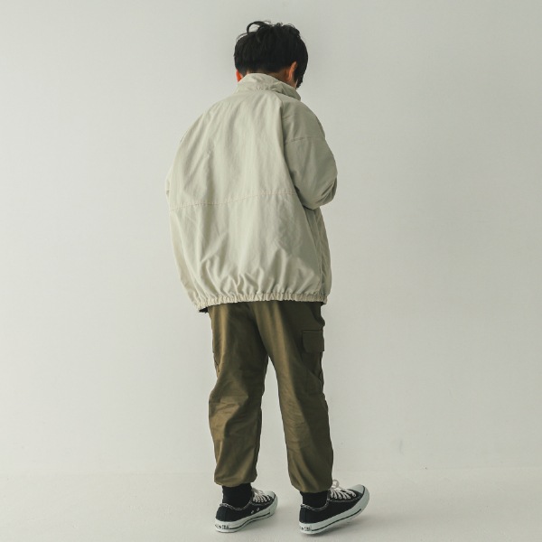 【25FW】ナイロン ジャケット / サンド