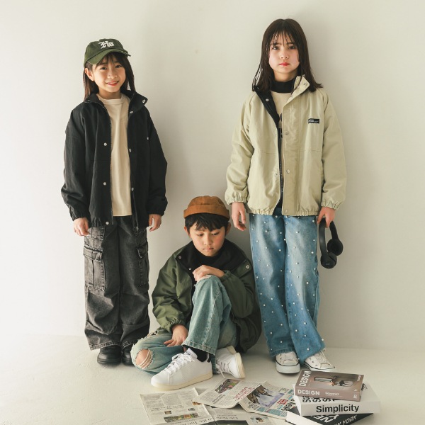 【25FW】ナイロン ジャケット / サンド