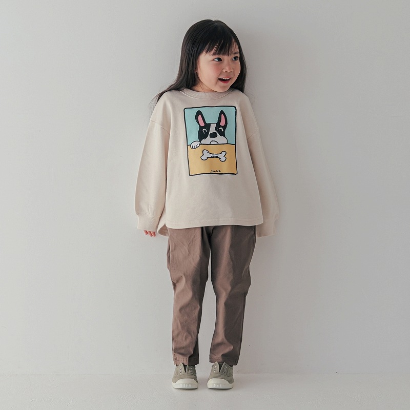 【定番】テーパードスリムパンツ