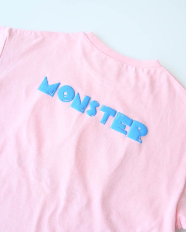 【26PS】モンスター型Ｔシャツ / ピンク