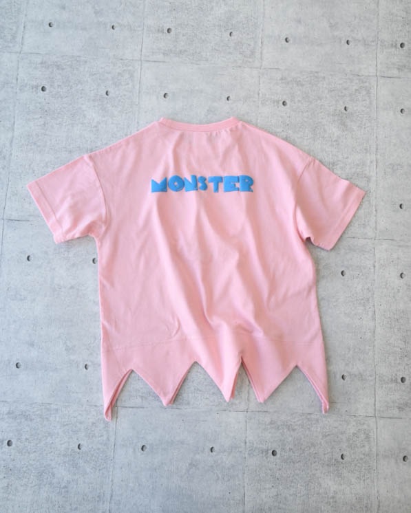 【26PS】モンスター型Ｔシャツ / ピンク