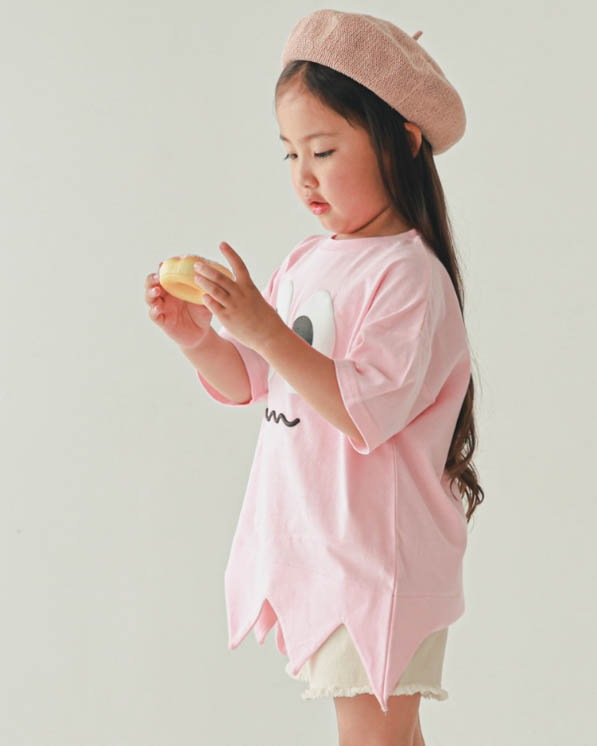 【26PS】モンスター型Ｔシャツ / ピンク