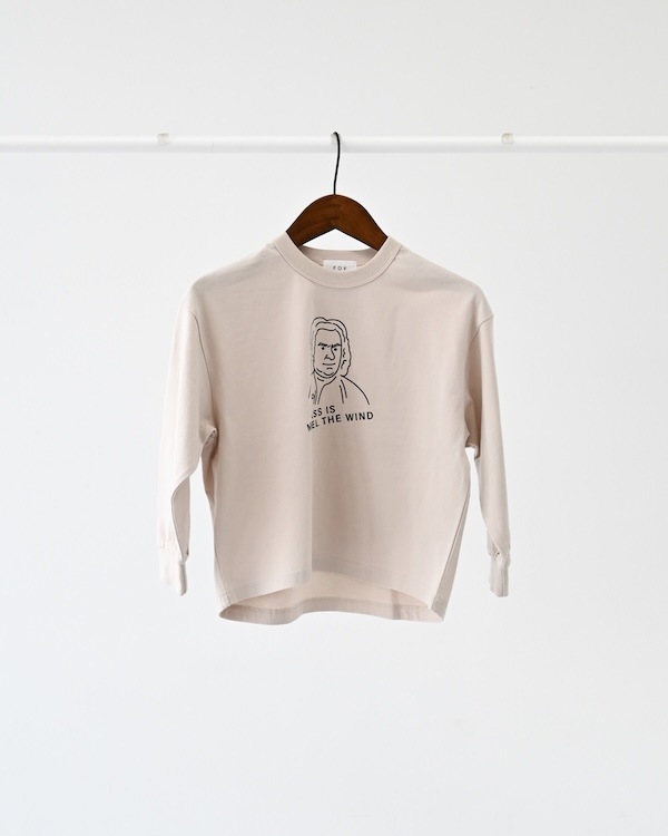 【フォブ】MY CLASS L/S Tシャツ / サンド