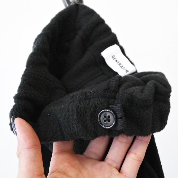 【25FW】フリースパンツ / 杢グレー