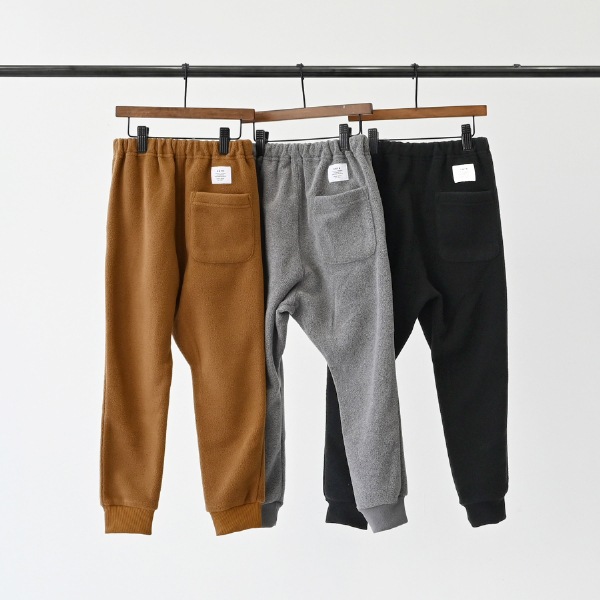 【25FW】フリースパンツ / 杢グレー