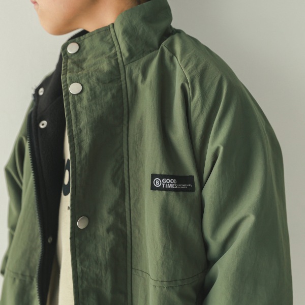 【25FW】ナイロン ジャケット / カーキ