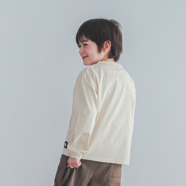 【25FW】UNDER ロングＴシャツ / サンド