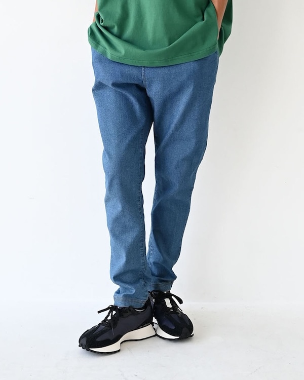 【定番】テーパードスリムデニムパンツ|160-170cm