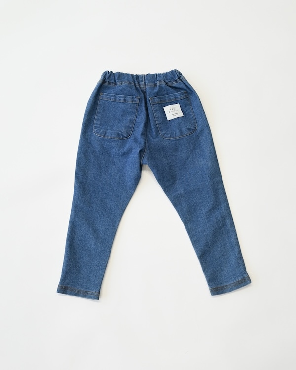 【定番】テーパードスリムデニムパンツ|160-170cm