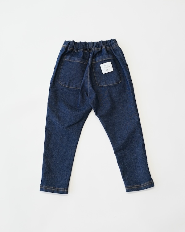 【定番】テーパードスリムデニムパンツ|160-170cm