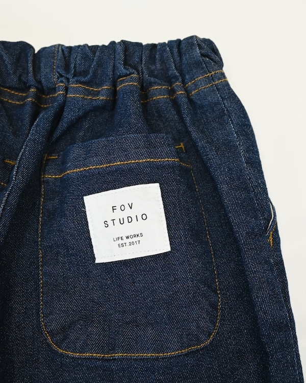 【定番】テーパードスリムデニムパンツ|160-170cm