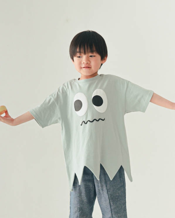 【26PS先行販売】モンスター型Ｔシャツ / サックス