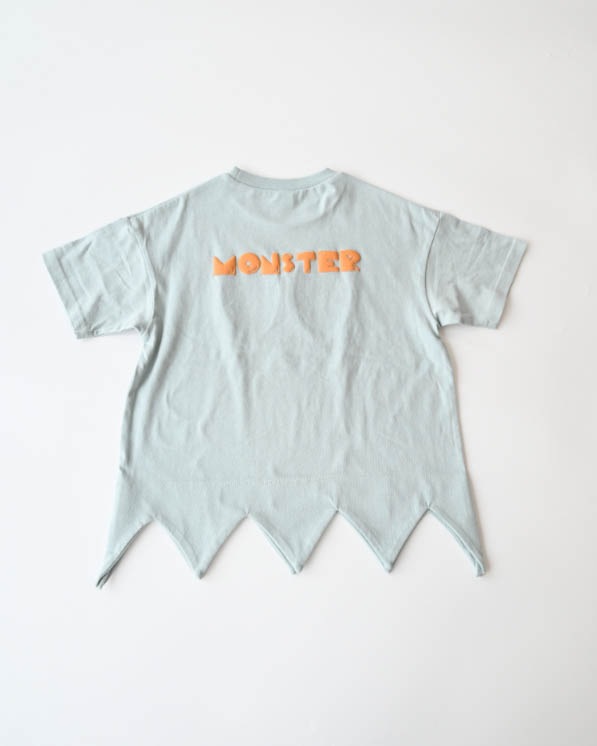 【26PS先行販売】モンスター型Ｔシャツ / サックス