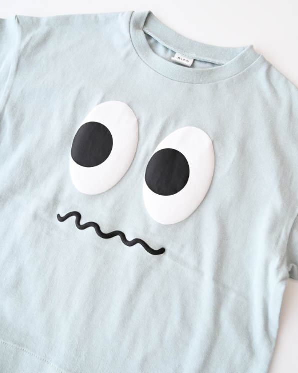 【26PS先行販売】モンスター型Ｔシャツ / サックス