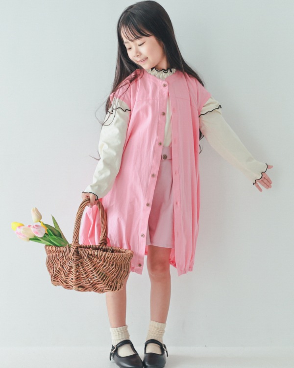 【26PS】バルーンワンピース / ピンク