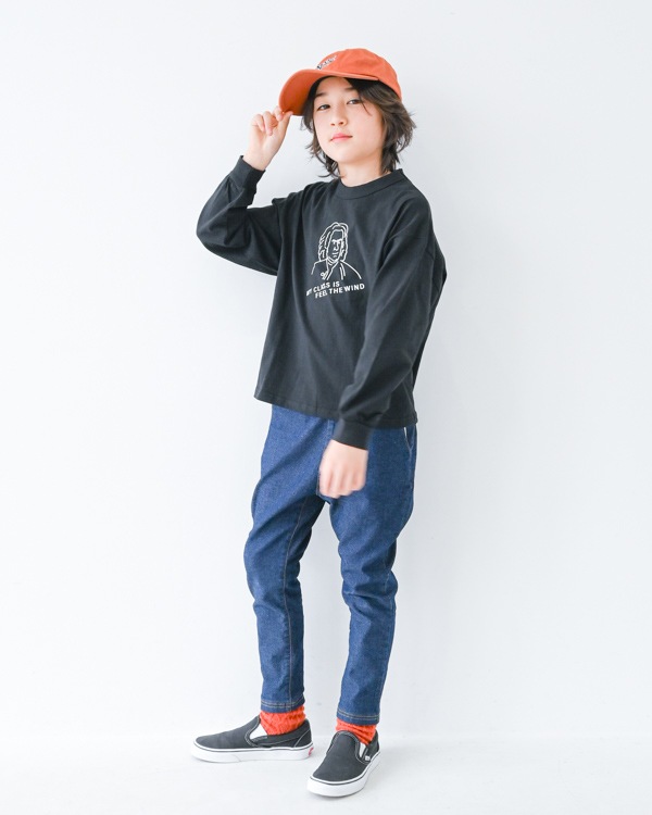 【フォブ】MY CLASS L/S Tシャツ / ブラック