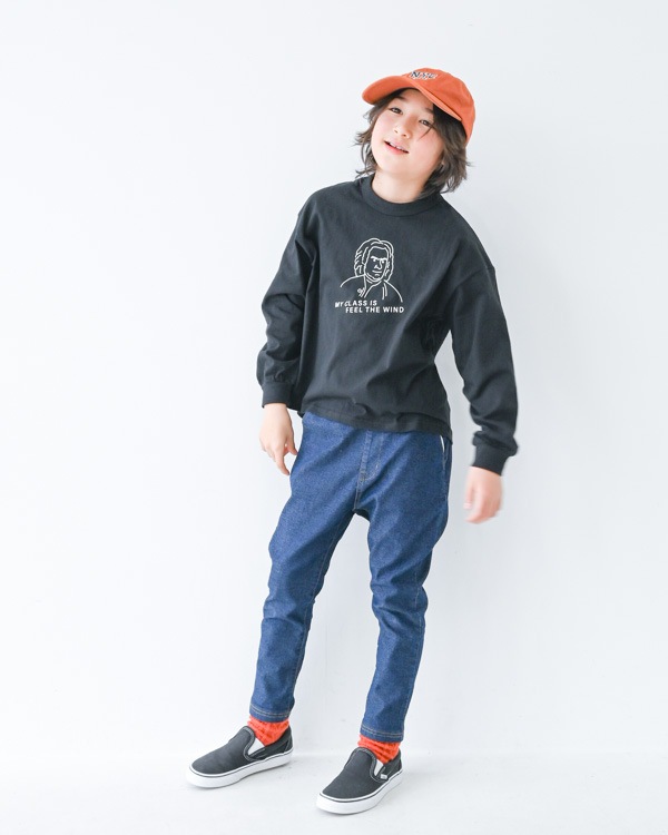 【フォブ】MY CLASS L/S Tシャツ / ブラック