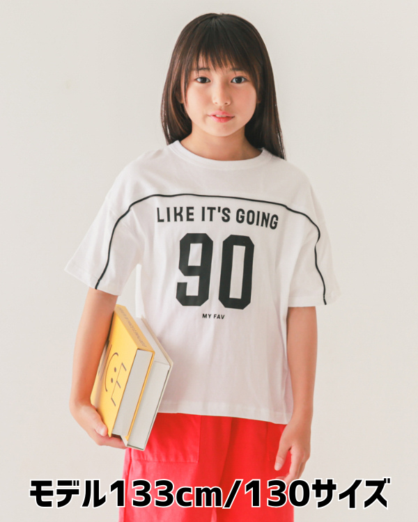 【ジーンズベー】NUMBERING Tシャツ / オフホワイト